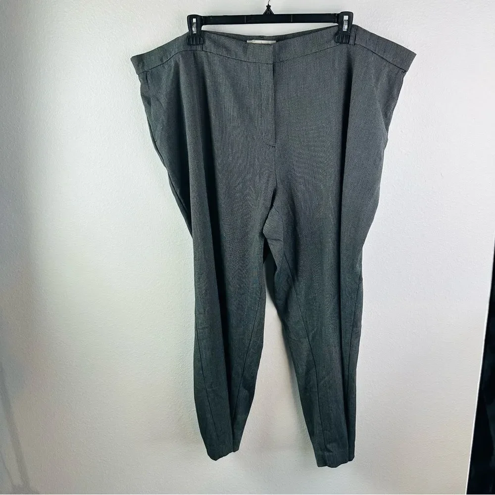 Avenue Soft Gray Pants Size 30W